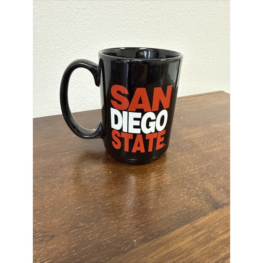 San Diego State SDSU Black Red White Coffee Mug Brand New